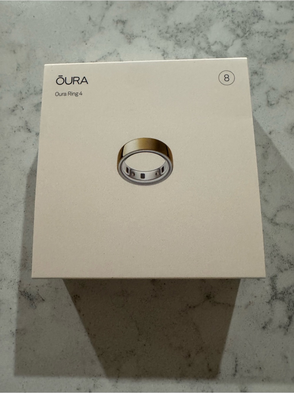 Oura Gold Smart Ring - brand new, never opened.